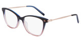 DKNY DK7010 N CRYSTAL NAVY/PEACH GRADIENT/480