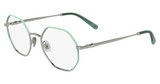 Longchamp Eyeglasses LO2166 N SILVER/GREEN/045