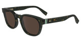 Lacoste Eyeglasses L6015S N DARK HAVANA/230