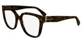 Longchamp Eyeglasses LO2745 N DARK HAVANA/242