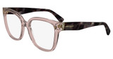 Longchamp Eyeglasses LO2745 N TRANSPARENT ROSE/HAVANA/690
