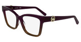 Longchamp Eyeglasses LO2761 N TRANSPARENT GRADIENT PURPLE/BR/508