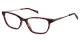 Laura Ashley Eyeglasses VIOLET RED/RED