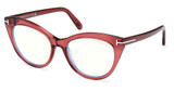 Tom Ford Eyeglasses FT6091-B shiny bordeaux/069