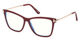 Tom Ford Eyeglasses FT6097-B shiny bordeaux/069