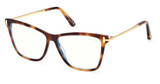 Tom Ford Eyeglasses FT6097-B blonde havana/053