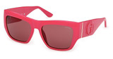 Guess? Eyeglasses GU00252 shiny pink / bordeaux/72S