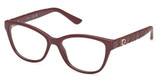 Guess? Eyeglasses GU50307 shiny bordeaux/069