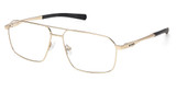 Harley-Davidson Eyeglasses HD50115 pale gold/032