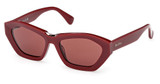 MaxMara Eyeglasses MM0169 shiny bordeaux / bordeaux/69S