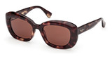 MaxMara Eyeglasses MM0170 coloured havana / brown/55E
