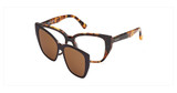 MaxMara Eyeglasses MM5212 dark havana/052