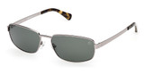 Timberland Eyeglasses TB00066 shiny gunmetal / green polarized/08R