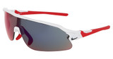 Nike Eyeglasses NIKE FLYFREE SHIELD TEAM N IU8101 WHITE/UNIVRSITY RED/FIELD TINT/104