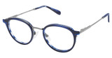 Cremieux Eyeglasses Bond Cerulean/CERULEAN