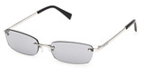 Guess? Eyeglasses GJ00005 shiny light nickeltin / smoke/10A