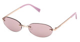 Guess? Eyeglasses GJ00006 shiny rose gold / bordeaux/28S
