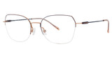 Morel Eyeglasses LISE 4 Plum/Gold/US11