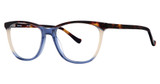 kensie Eyeglasses Moonlit Blueberry Tortoise/BL
