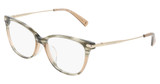 Longchamp Eyeglasses LO2735LB N STRIPED GREEN/308
