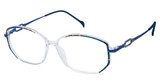 STEPPER Eyeglasses 30255 SI Navy/BLU