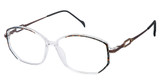 STEPPER Eyeglasses 30255 SI Brown/BRN
