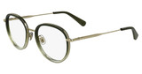 Longchamp Eyeglasses LO2168 N GOLD/GRADIENT GREEN/711