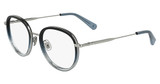 Longchamp Eyeglasses LO2168 N SILVER/GRADIENT BLUE/042