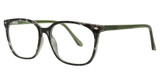 Continental Optical Imports Eyeglasses See N' Be Seen 115 Grey Marble/Green