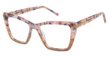 Jill Stuart Eyeglasses Jill Stuart 479 Amber Tortoise