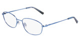 Flexon Eyeglasses FLEXON W3039 N SHINY SLATE BLUE/455