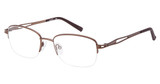 Pure-T Eyeglasses T246 BROWN/BR