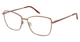 Caliber Eyeglasses COY BROWN/BRN