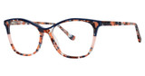 kensie Eyeglasses Winked Indigo Tortoise/IN