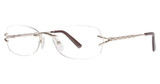 Genevieve Boutique Eyeglasses Bistro gold