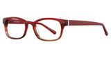 Deja Vu Eyeglasses 9008 Pomegranate