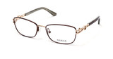 Guess? Eyeglasses GU2687 matte dark brown/049