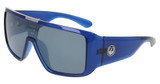 Dragon Eyeglasses DR DOMO LL BLUE CRYSTAL / SILVER FLASH/400