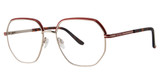 Via Spiga Eyeglasses Via Spiga Guendalina Red/Tan/910