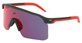 Nike Eyeglasses NIKE EXPEDITION SHIELD IB6562X MATTE DARK SMOKE GREY /RED MIR/200