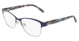 Nine West Eyeglasses NW8025 N BLUE/CHAMPAGNE/400