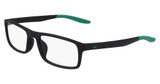 Nike Eyeglasses NIKE 7119 N MATTE BLACK/LUCID GREEN/009