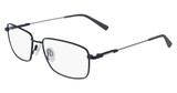 Flexon Eyeglasses FLEXON H6001 N MIDNIGHT NAVY/413