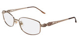 Marchon NYC Eyeglasses TRES JOLIE 135 N TOFFEE/220
