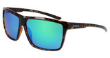Columbia Eyeglasses C572SP N TIMBER POINTE DARK TORTOISE/GREEN MIRROR/242