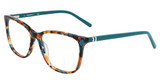 Marchon NYC Eyeglasses M-5015 N TORTOISE WITH TEAL/340