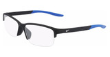Nike Eyeglasses NIKE 7136AF N MATTE BLACK/RACER BLUE/008