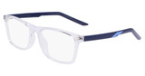 Nike Eyeglasses NIKE 5544 N Clear/Midnight Navy/900