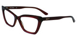 Karl Lagerfeld Eyeglasses KL6063 N BURGUNDY TRILAYER/603