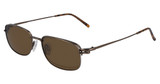Flexon Eyeglasses FLX806MAG-SET N COFFEE 218/218